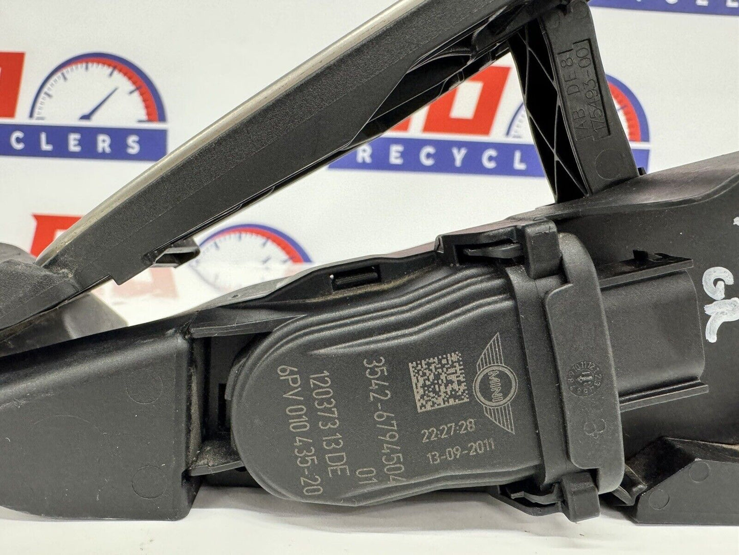 07 - 13 MINI COOPER HARDTOP S GAS ACCELERATION PEDAL 6794504 OEM #0002