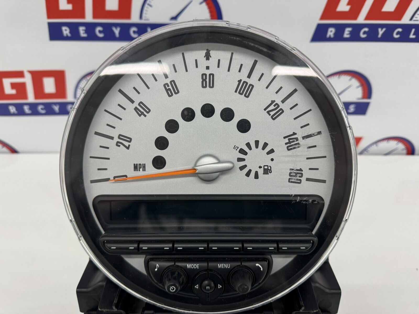 11-13 MINI COOPER R55 R56 R57 SPEEDOMETER BOOST CD PLAYER 3456997 OEM ...