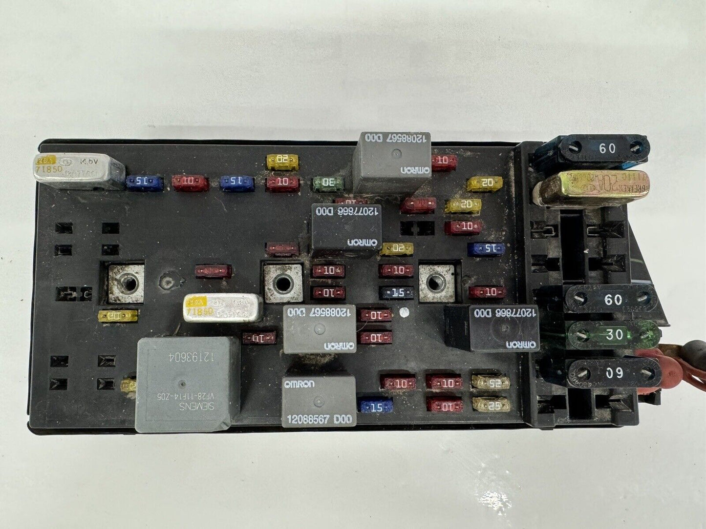 97-04 C5 Interior Electronic Power Distribution Fuse Relay Box Assembly OEM 0001