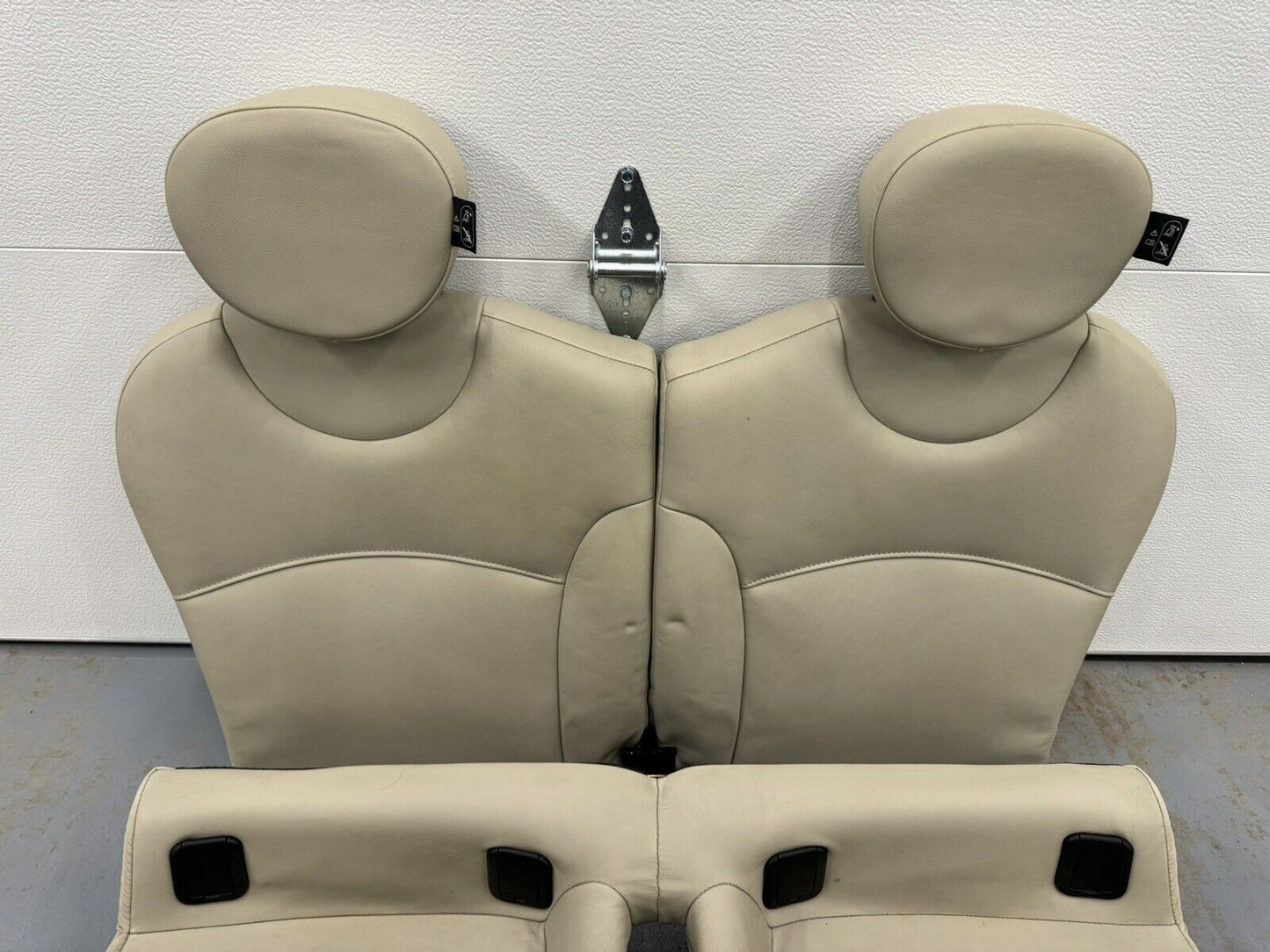 Mini Cooper Sport Seats Leather Cream/Beige/White Heated 07-14 R56 R55 #0002